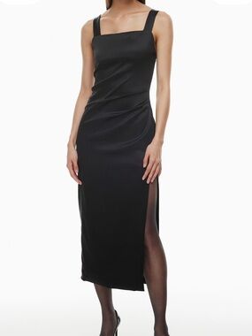 Aritzia Espionage Satin Dress
